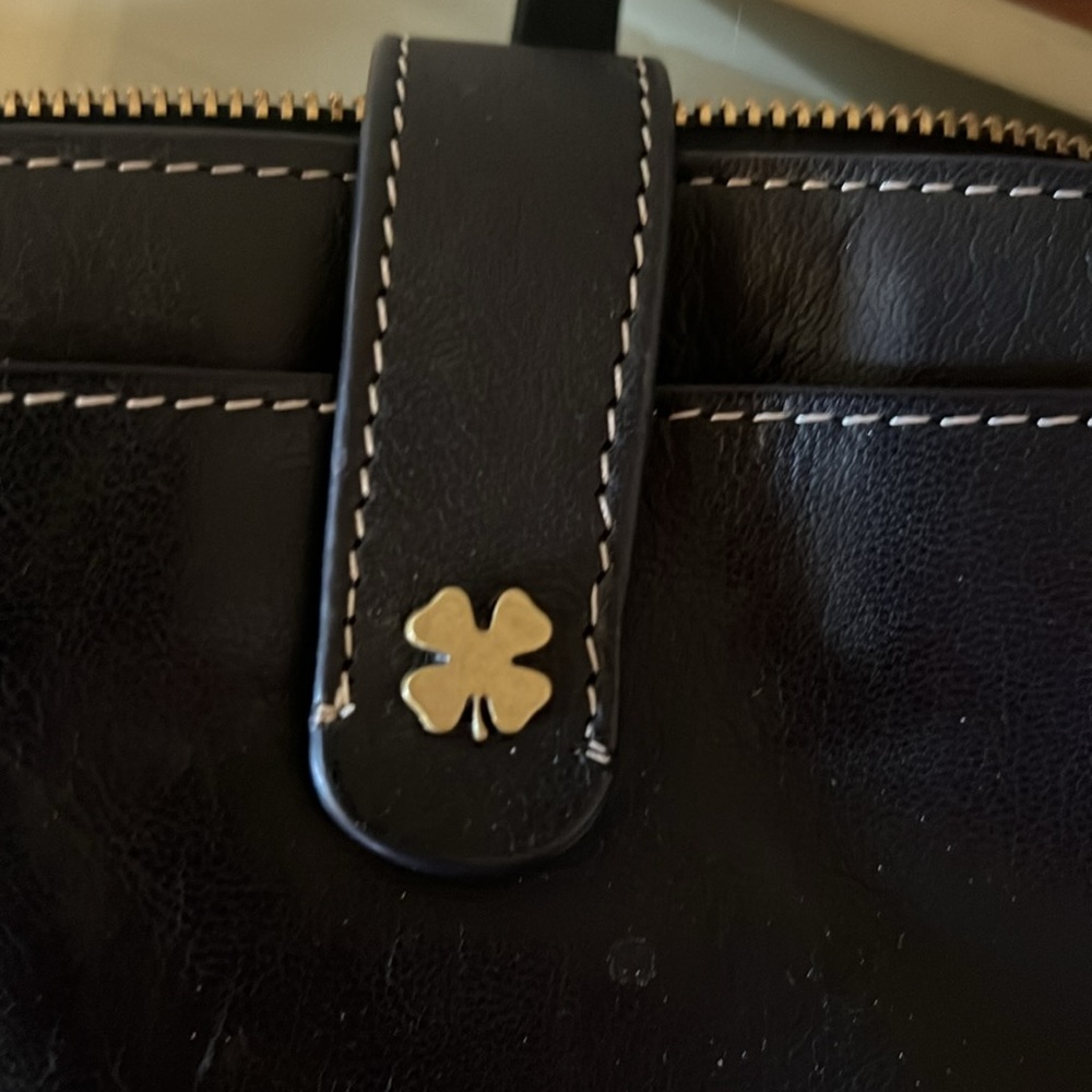 Lucky brand black leather Crossbody. Small purse. Excellent condition. - Picture 4 of 7